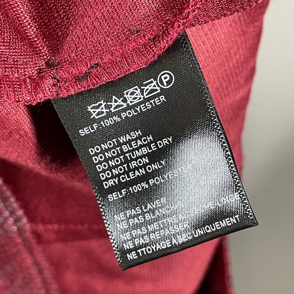 NEW Urban Outfitters Pants Womens 10 red black snake animal straight leg boho - Picture 7 of 10